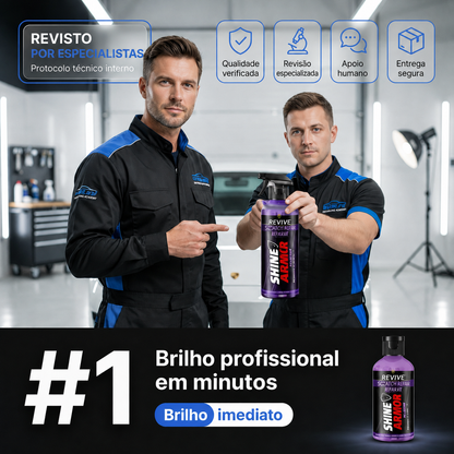 SHINEPRO™- Spray de Revestimento Profissional + Pano e Esponja de Brinde SOMENTE HOJE! 🔥