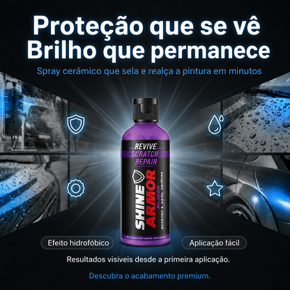 SHINEPRO™- Spray de Revestimento Profissional + Pano e Esponja de Brinde SOMENTE HOJE! 🔥